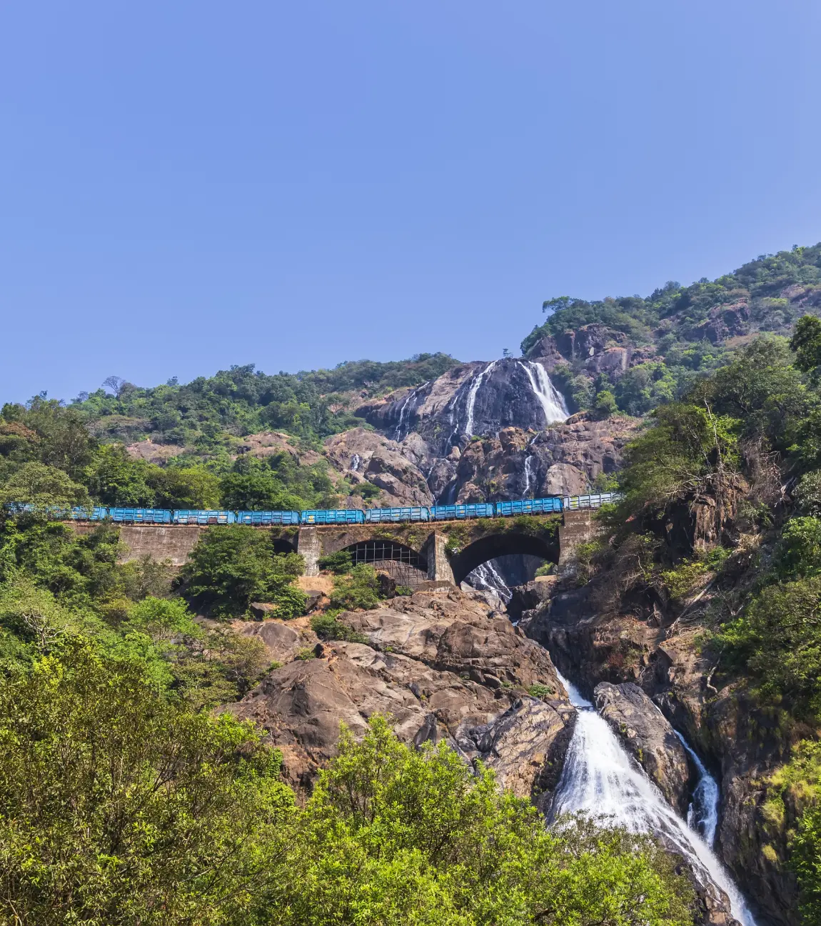 Dudhsagar Falls & Tambdi Surla Temple